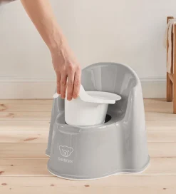 BabyBjörn Potter Og Toilethjælp*Pottestol - Grå/Hvid