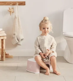 Skamler|Møbler-BabyBjörn Skammel - Lyserød/Hvid