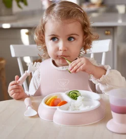 Spisesæt-BabyBjörn Spisesæt - 8 Dele - Lyserød