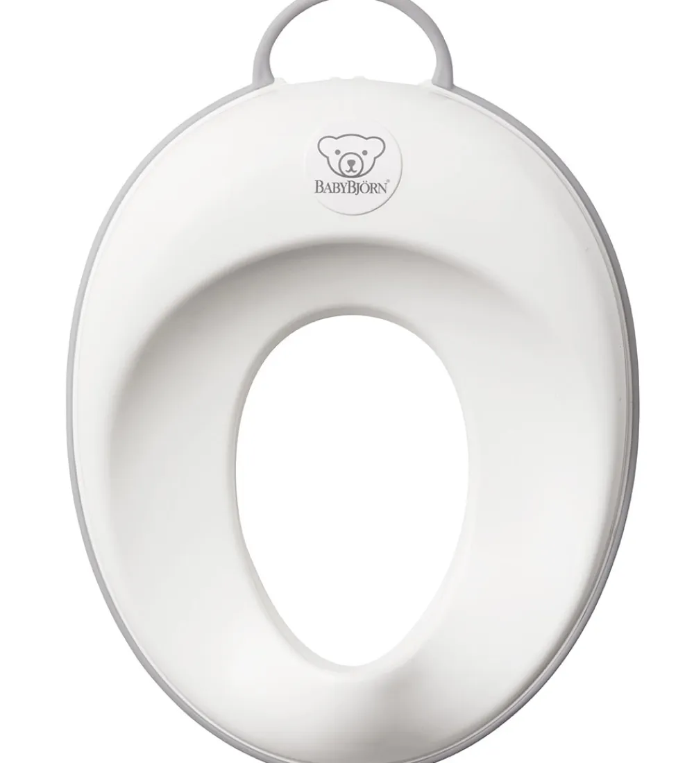 Potter Og Toilethjælp-BabyBjörn Toiletsæde - Hvid/Grå