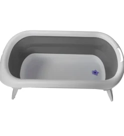 Badekar Og Bademåtter-BabyDan Badekar - 30L - Foldbar - Grå