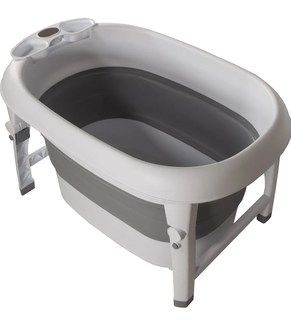BabyDan Badekar Og Bademåtter*Badekar - 100L - Foldbar