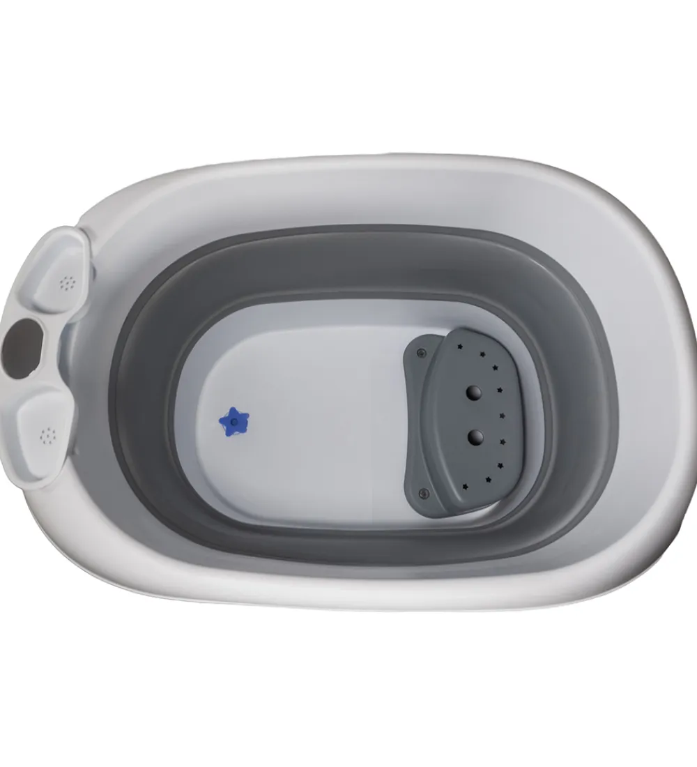 BabyDan Badekar Og Bademåtter*Badekar - 100L - Foldbar