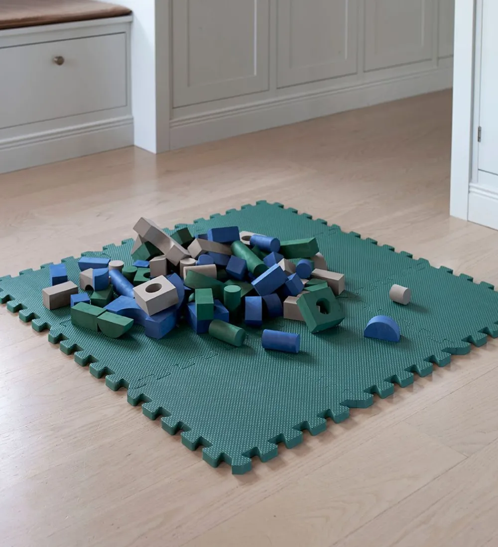 BabyDan Legetæpper Og Legegulve*Legegulv - 90x90 cm - Blå