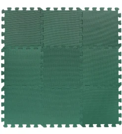 BabyDan Legetæpper Og Legegulve*Legegulv - 90x90 cm - Grøn