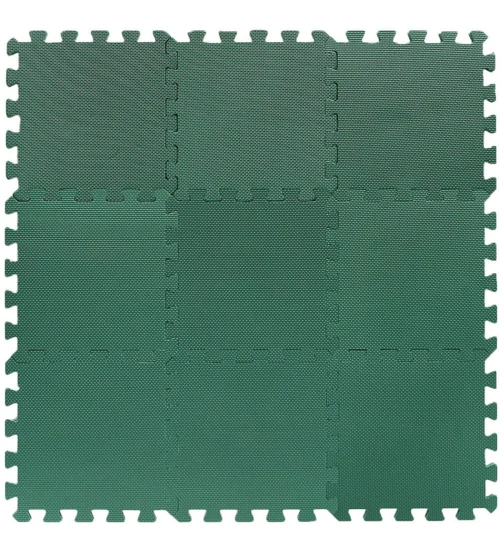 BabyDan Legetæpper Og Legegulve*Legegulv - 90x90 cm - Grøn
