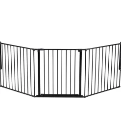 BabyDan Børnegitre*Sikkerhedsgitter - Flex L - 146-223 cm - Sort