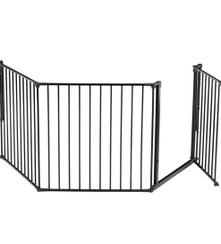 BabyDan Børnegitre*Sikkerhedsgitter - Flex L - 146-223 cm - Sort