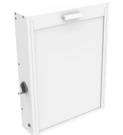 BabyDan Pusleborde*Vægophængt Puslebord - 58x75x75 cm - Hvid