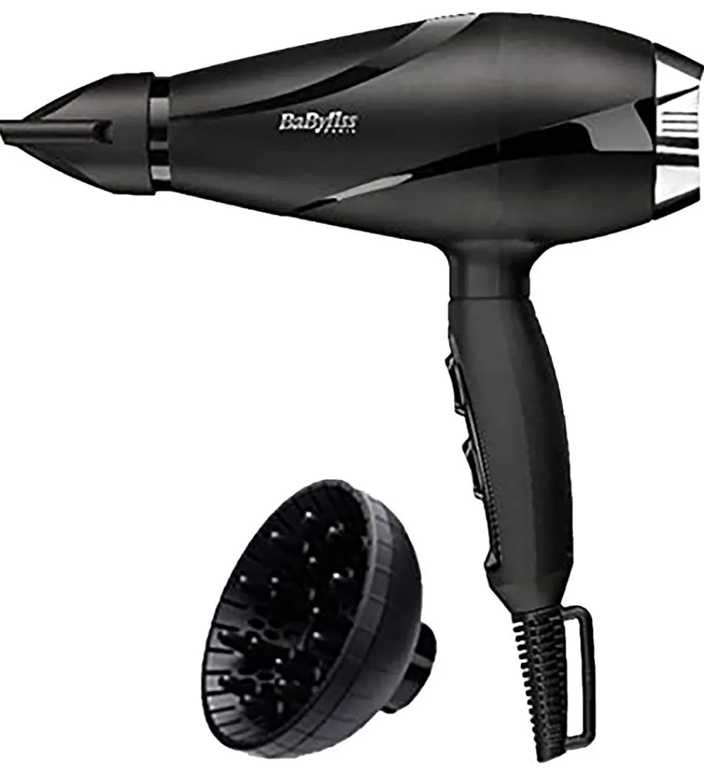 BaByliss Hårtørrere|Hårstyling*Hårtørrer - Shine Pro - 2200W m. Diffuser