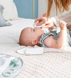 Termometer|Næsesuger Og Ørerenser-Babymoov Plejesæt - Grøn