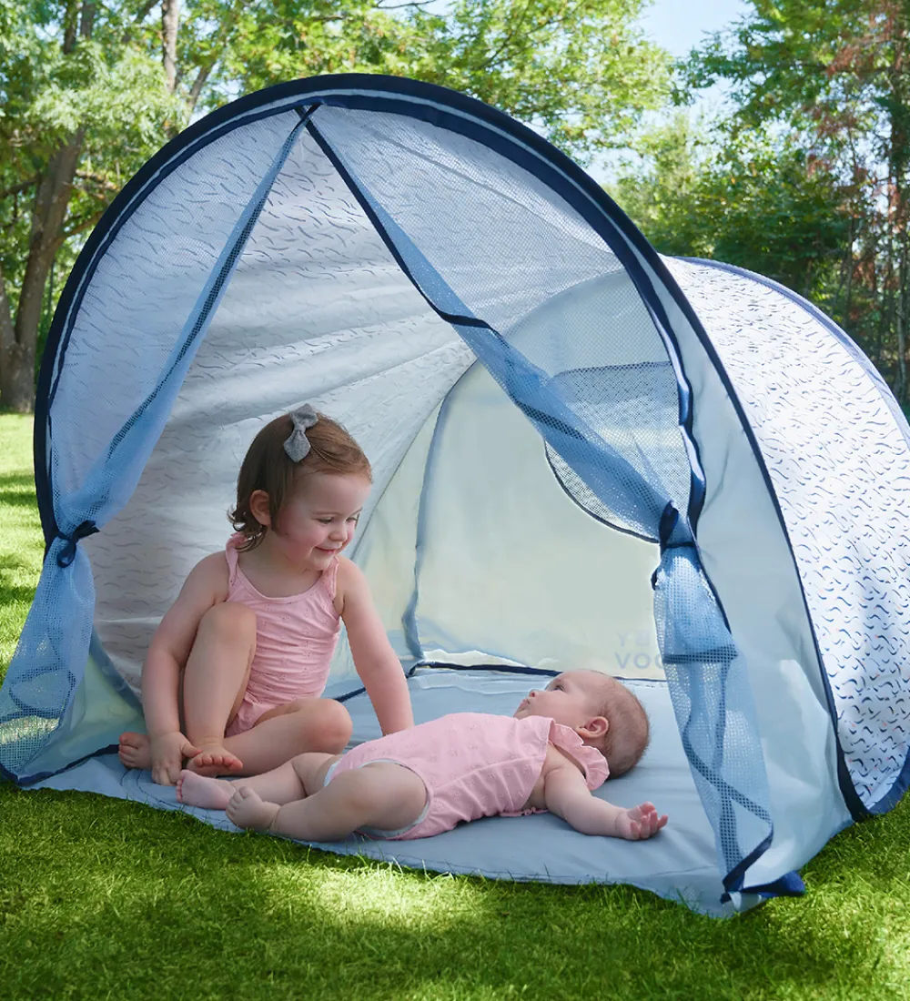 Babymoov Strandlegetøj|Legetelte*Pop-op-telt - UV50+ - Blue Waves
