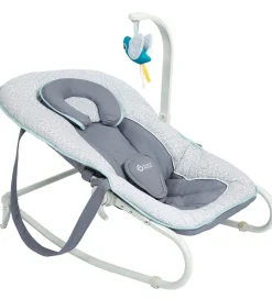 Stole-Babymoov Skråstol - Bubble - 63x40x48 cm - Graphik Blue