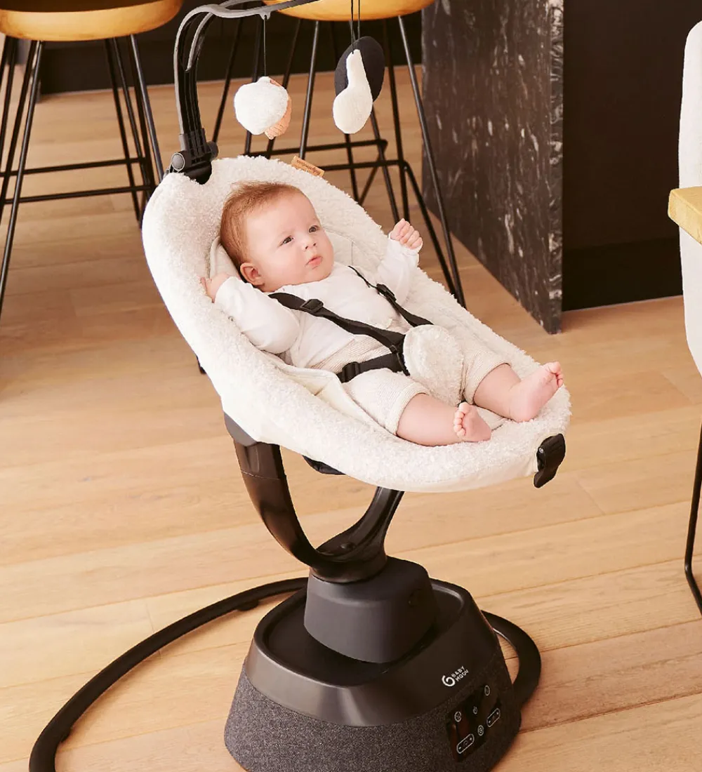 Babymoov Stole*Skråstol - Swoon Evolution - 63x69x93 cm - Curl White