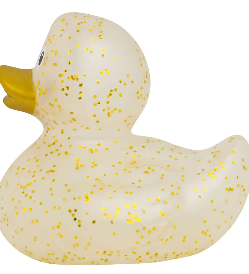 Badeand Badelegetøj*- Glitter Guld