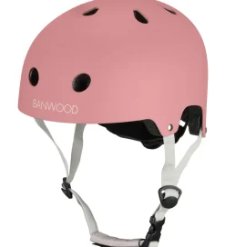 Børnesikkerhed|Cykelhjelme-Banwood Cykelhjelm - Eco - Raspberry