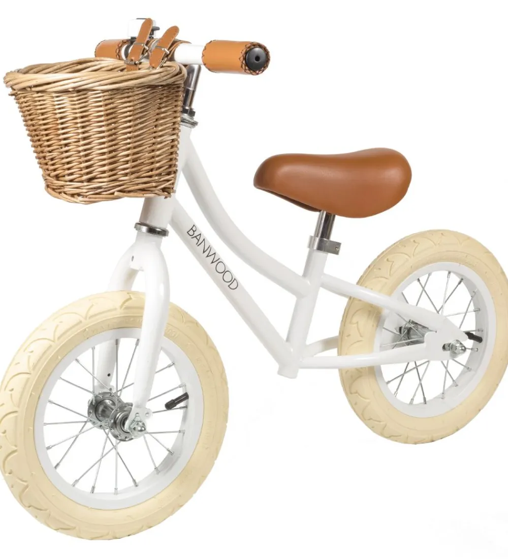 Løbecykler-Banwood Løbecykel - First Go! - Hvid