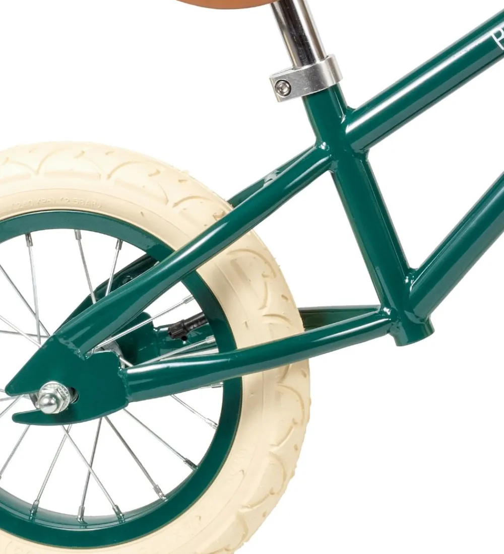 Løbecykler-Banwood Løbecykel - First Go! - Mørkegrøn
