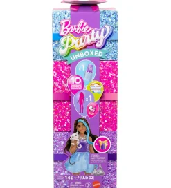 Dukker Og Tilbehør-Barbie Dukke - Glam Party Unboxed Purple Petite Doll