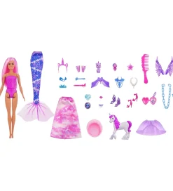 Julekalender Julekalender|Dekoration*Barbie Fantasy - 24 Låger
