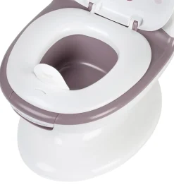 Potter Og Toilethjælp-Bebeconfort Toilet - Mini - Hvid/Lavendel m. Bjørn