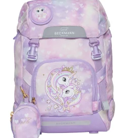Skoletasker-Beckmann Skoletaske - Classic - Unicorn Princess - Lilla