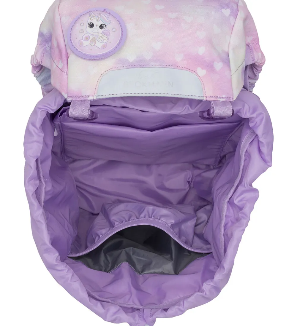 Skoletasker-Beckmann Skoletaske - Classic - Unicorn Princess - Lilla