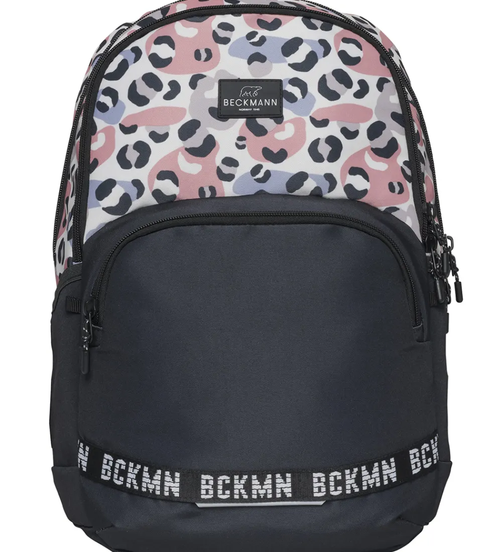 Skoletasker-Beckmann Skoletaske - Sport Junior - Light Safari