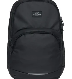 Beckmann Skoletasker*Skoletaske - Sport Junior - Black Coated - Sort