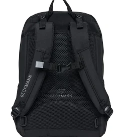 Beckmann Skoletasker*Skoletaske - Sport Junior - Black Coated - Sort