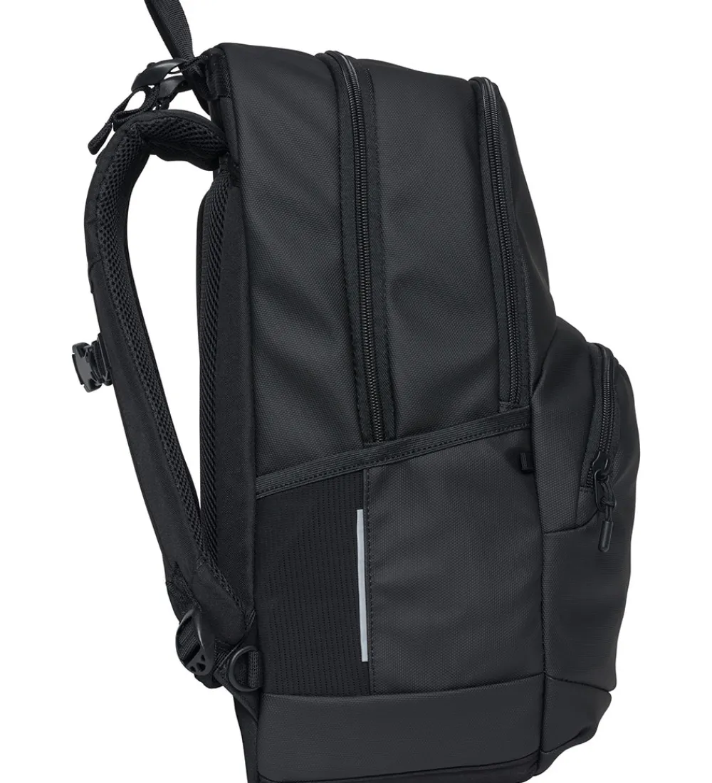 Beckmann Skoletasker*Skoletaske - Sport Junior - Black Coated - Sort