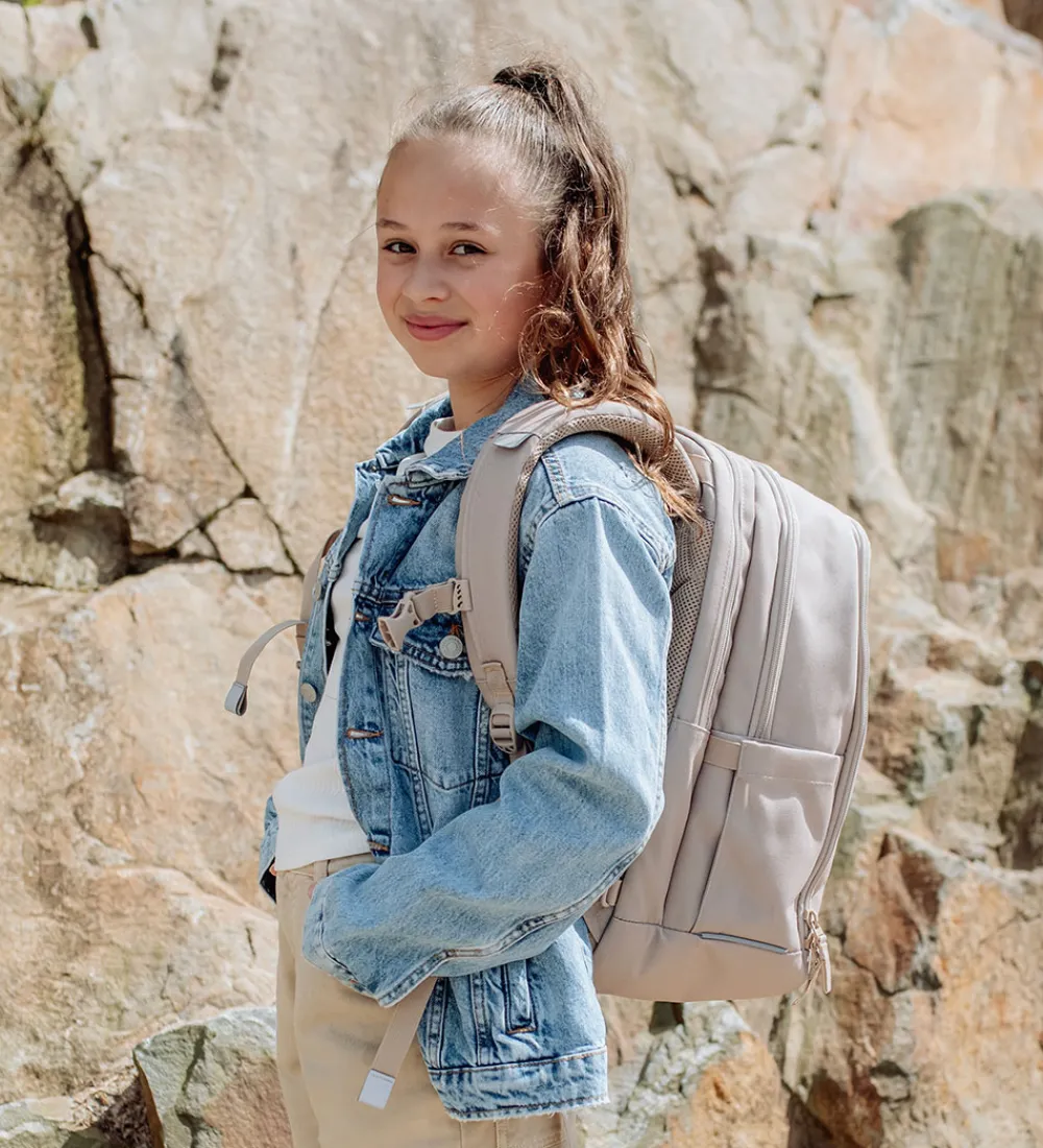 Beckmann Skoletasker*Skoletaske - Urban Midi - Beige