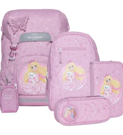 Beckmann Skoletasker*Skoletaskesæt - Classic - Rosie - Pink