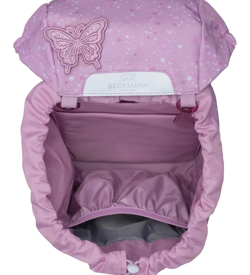 Beckmann Skoletasker*Skoletaskesæt - Classic Maxi - Rosie - Pink