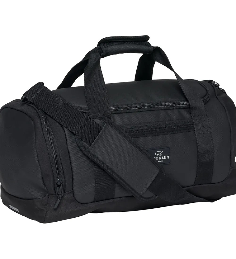 Beckmann Sportstasker*Sportstaske - Black Coated - Sort