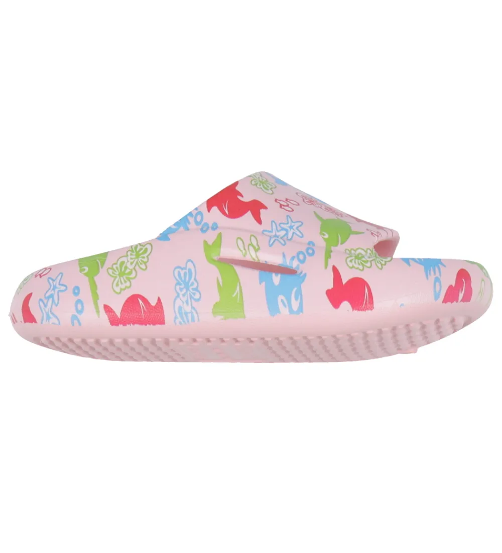 BECO Badesandaler*Badesandaler - Sealife - Pink