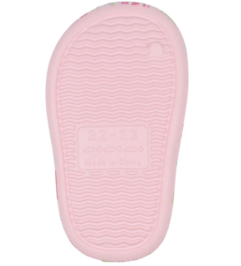BECO Badesandaler*Badesandaler - Sealife - Pink