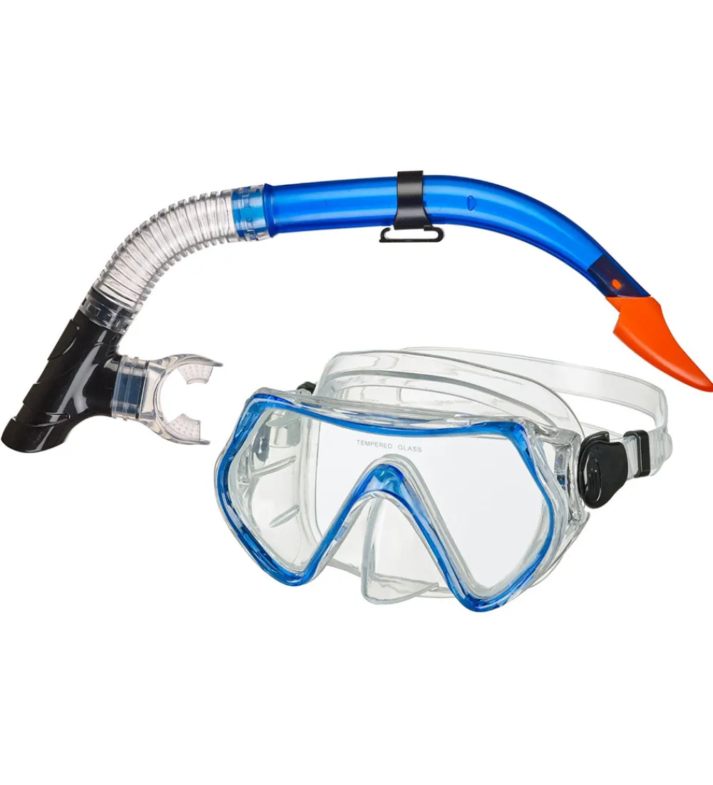 BECO Dykkermasker|Snorkling*Snorkelsæt - Livorno 8+ - Blå