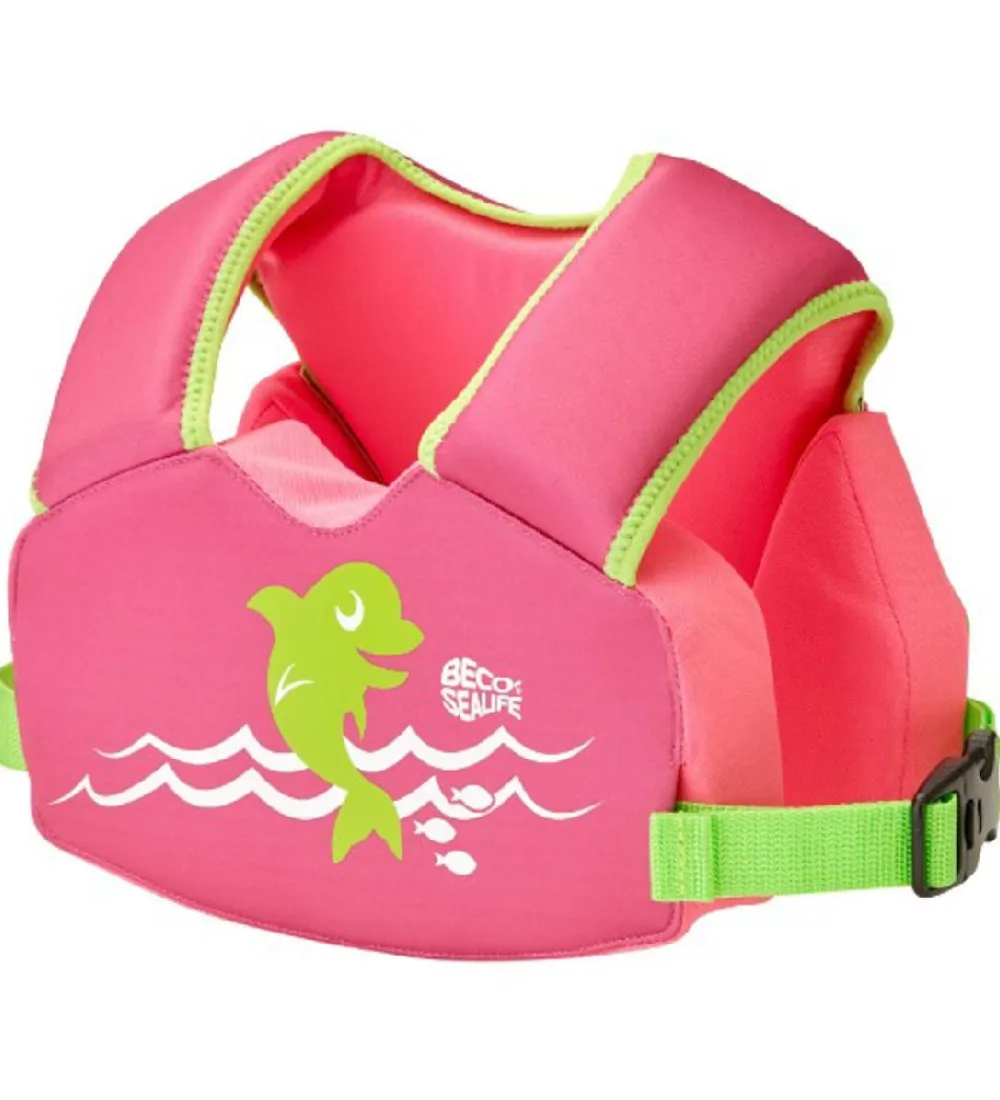 Strandlegetøj|Svømmeveste-BECO Svømmevest - Easy Fit - 15-30 Kg - Pink