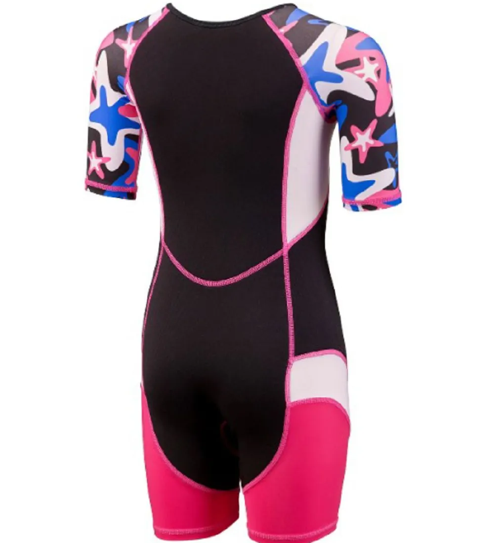 BECO Våddragter|Snorkling*Våddragt - UV50+ - Sort/Pink
