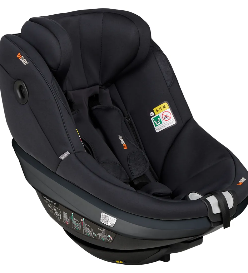 BeSafe Autostole*Autostol - Beyond 2 360 - Black SoftBreeze