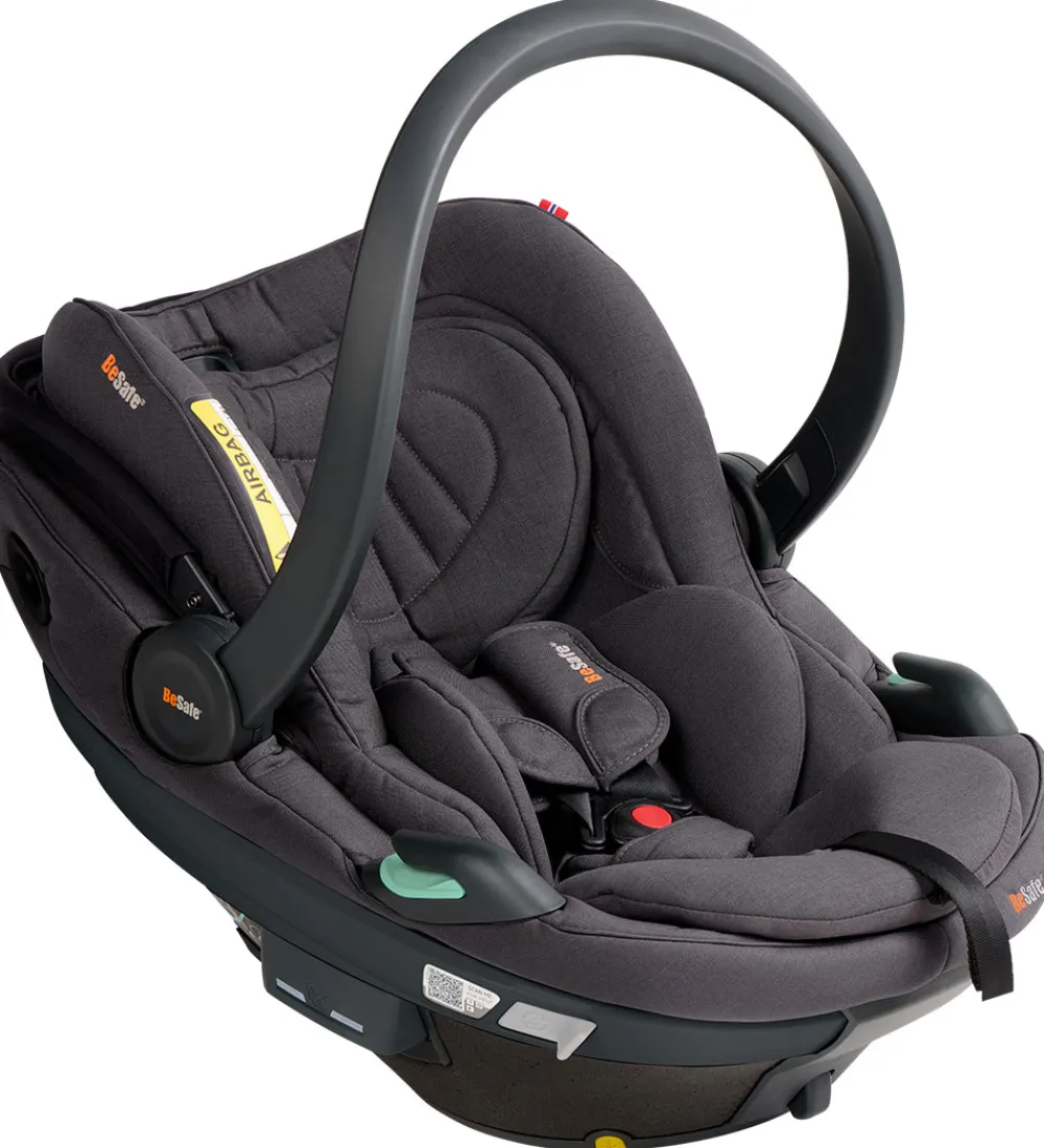 BeSafe Autostole*Autostol - Go Beyond 2 - Dark Grey Melange