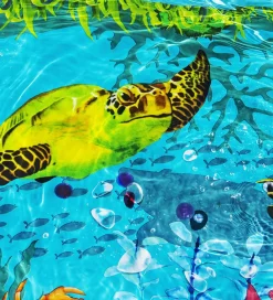 Vandleg|Badebassin-Bestway Badebassin m. Tilbehør - 262 x 175 cm - 3D Undersea Adve