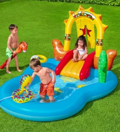 Vandleg|Badebassin-Bestway Legebassin - 264x188x140 cm - Wild West