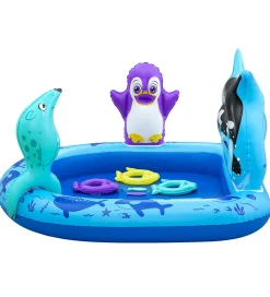 Vandleg|Badebassin-Bestway Legebassin - 134x131x73 cm - Polar Pals