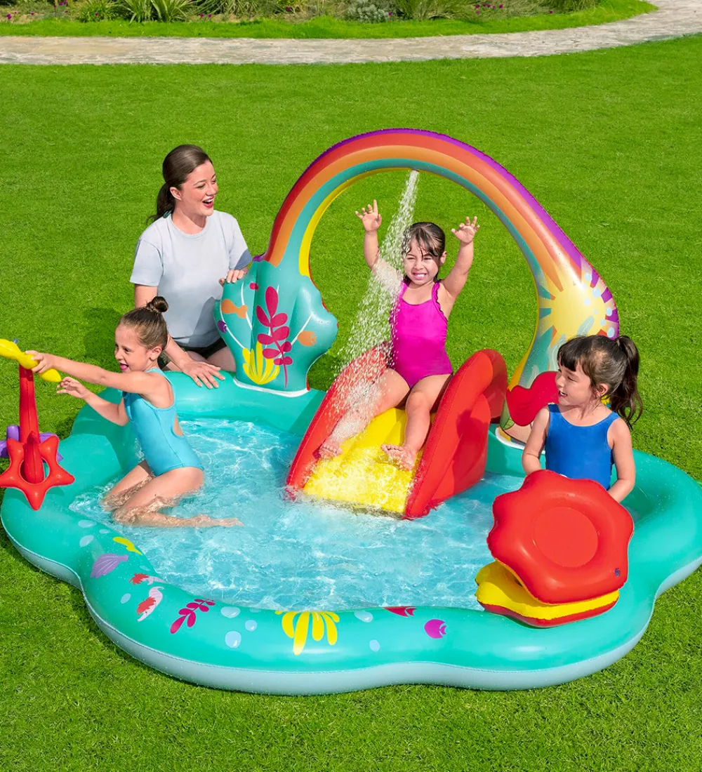 Bestway Vandleg|Badebassin*Legebassin - 221x193x117 cm - Disney - Den Lille Havfrue