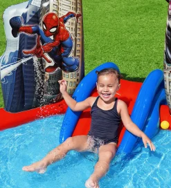 Bestway Vandleg|Badebassin*Legebassin m. Tilbehør - 211 x 206 cm - Spider-Man