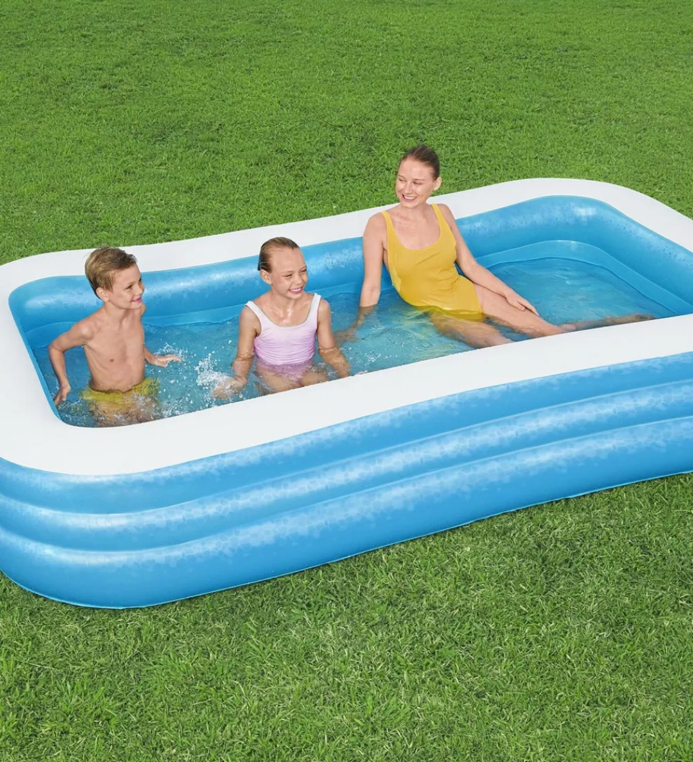 Bestway Badebassin*Oppustelig Bassin - 305x183 cm - Blå