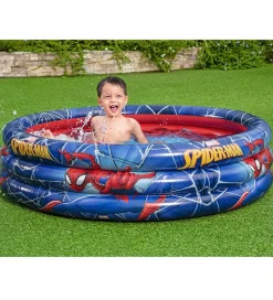 Strandlegetøj|Badebassin-Bestway Oppusteligt Bassin - 122x30 cm - Spider-Man