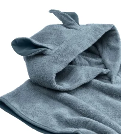 BIBS Babyhåndklæde- Og Poncho|Håndklæder*Badeponcho - 60x55 cm - Kangaroo - Petrol